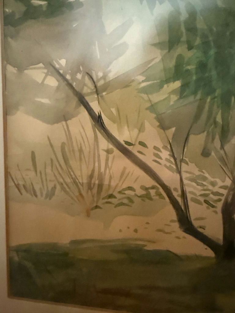 Framed Landscape Watercolor and Framed Print - image 3 of 16