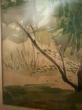 Framed Landscape Watercolor and Framed Print - thumbnail 3 of 16