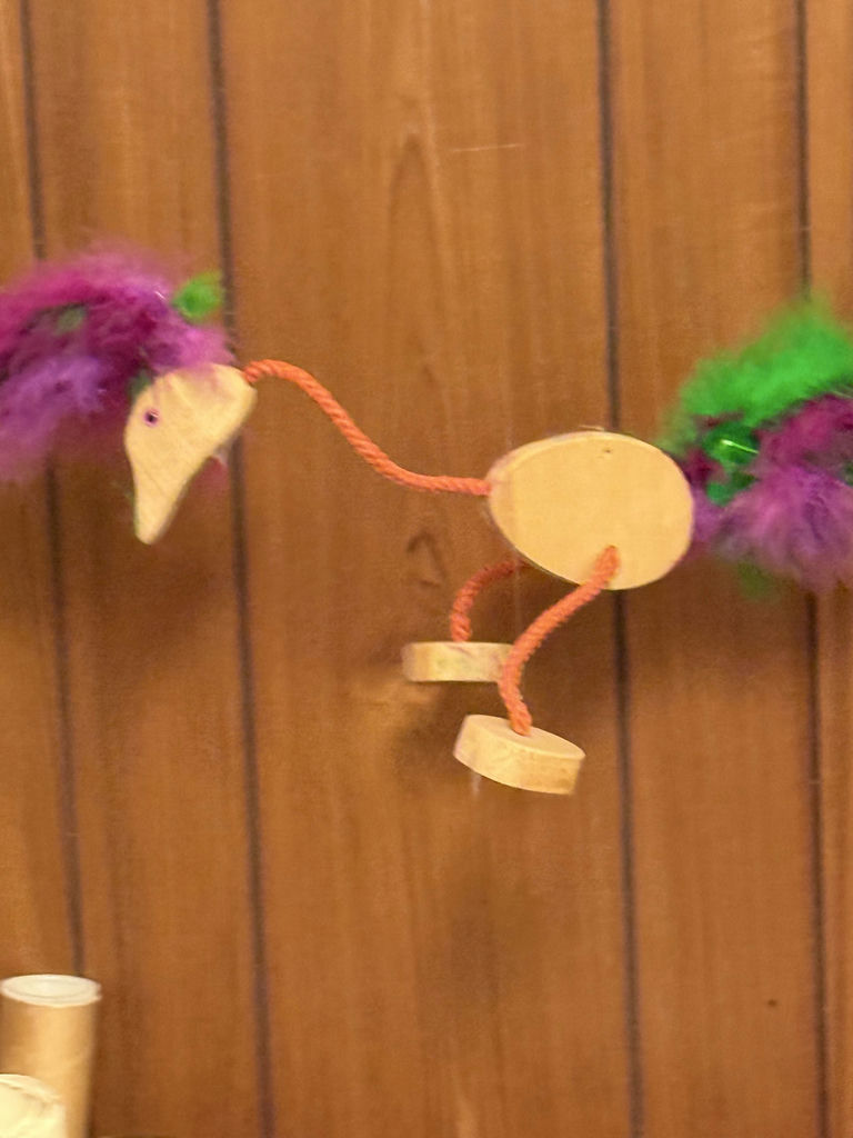Wooden Marionette Puppets Mobile - image 4 of 8