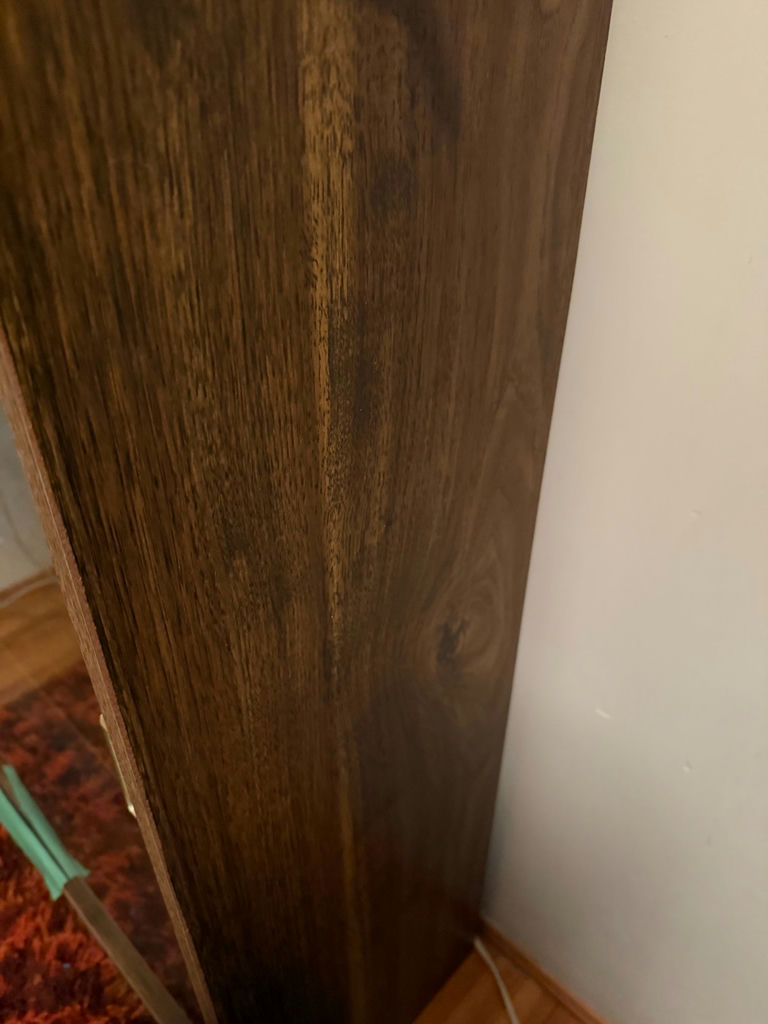 Wood Display Cabinet with Sliding Glass Doors - image 4 of 5