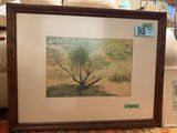 Framed Landscape Watercolor and Framed Print - thumbnail 2 of 16
