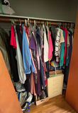 Assorted Women's Clothing and Dresses, Suitcase, Duffel Bags, Cabinet - thumbnail 1 of 20
