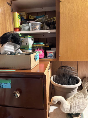 Gardening Supplies, Water Timers, Hose Fittings, Planter, and Goose Figurine - Image 1 of 5
