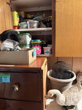 Gardening Supplies, Water Timers, Hose Fittings, Planter, and Goose Figurine - thumbnail 1 of 5