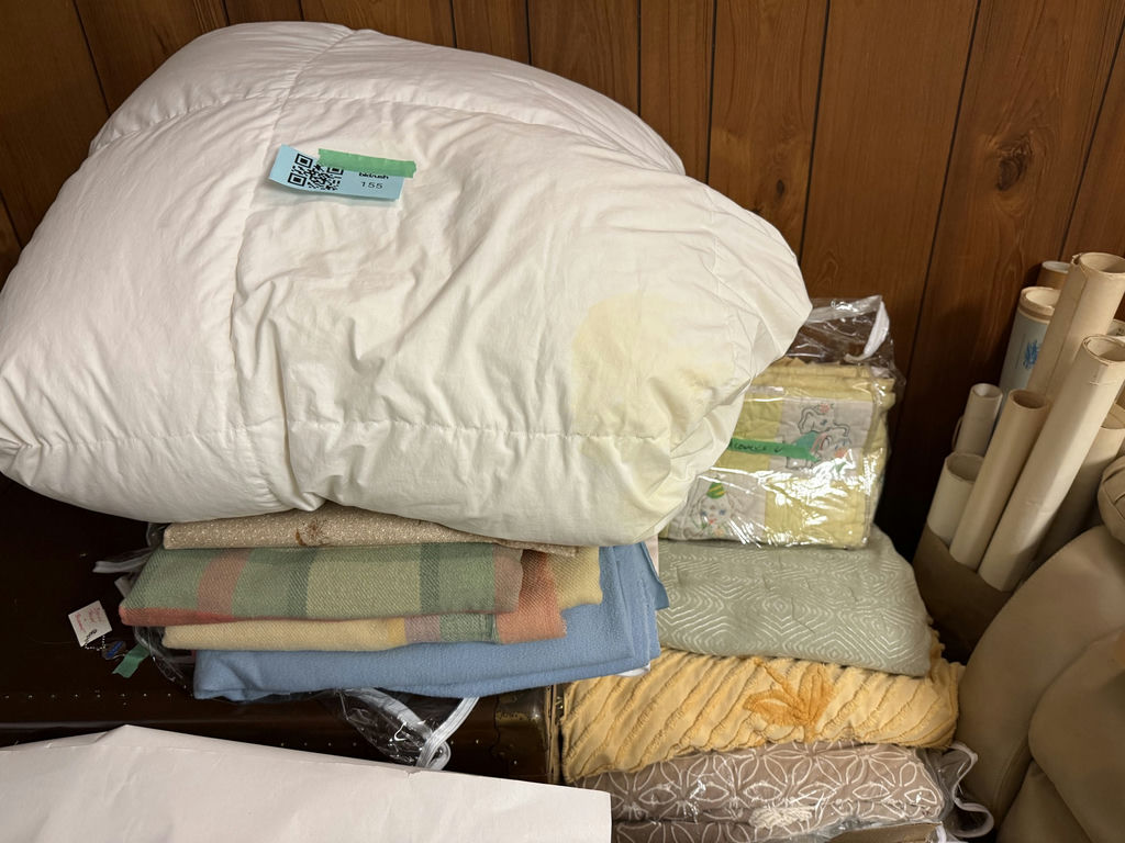 Assorted Bedding Items Including Comforter, Quilts, and Blankets - image 6 of 6