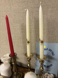 Assorted Candles, Brass Candle Holders, and Candle Making Accessories - thumbnail 6 of 13