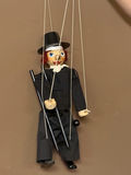 Wooden Marionette Puppets Mobile - thumbnail 1 of 8