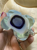 Decorative Figurines, Glass Frame, Ceramic Swan, and Crochet Item - thumbnail 7 of 15