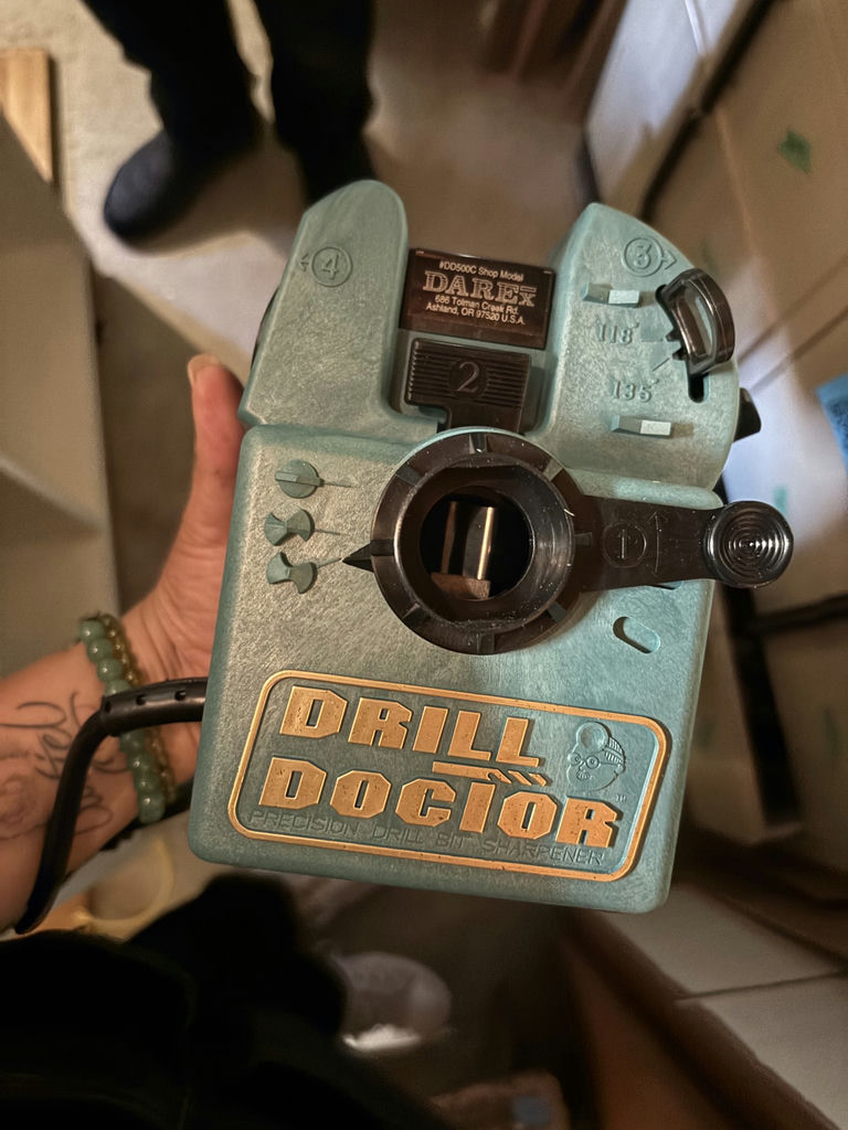 Drill Doctor Darex 500SP Drill Bit Sharpener, Makita 6406 Drill, and Socket Set - image 7 of 14