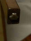 Folding Wooden Card Table with Tapestry Style Top - thumbnail 7 of 7