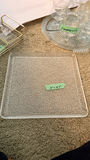 MCM Glass Serving Tray, Shrimp Cocktail Glasses, and Metal Rack with Glass Dishes - thumbnail 2 of 8
