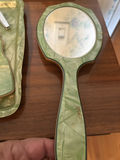 Vintage Vanity Set with Mirror Tray, Containers, Grooming Tools, and Assorted Soaps - thumbnail 10 of 13