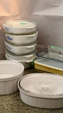 Assorted Corning Ware and Glass Casserole Dishes with Lids - thumbnail 1 of 12