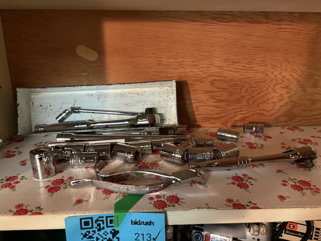 Black & Decker Jigsaw, Socket Wrench Set, and Clamp Meter - image 2 of 15