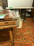 Folding Wooden Card Table with Tapestry Style Top - thumbnail 4 of 7