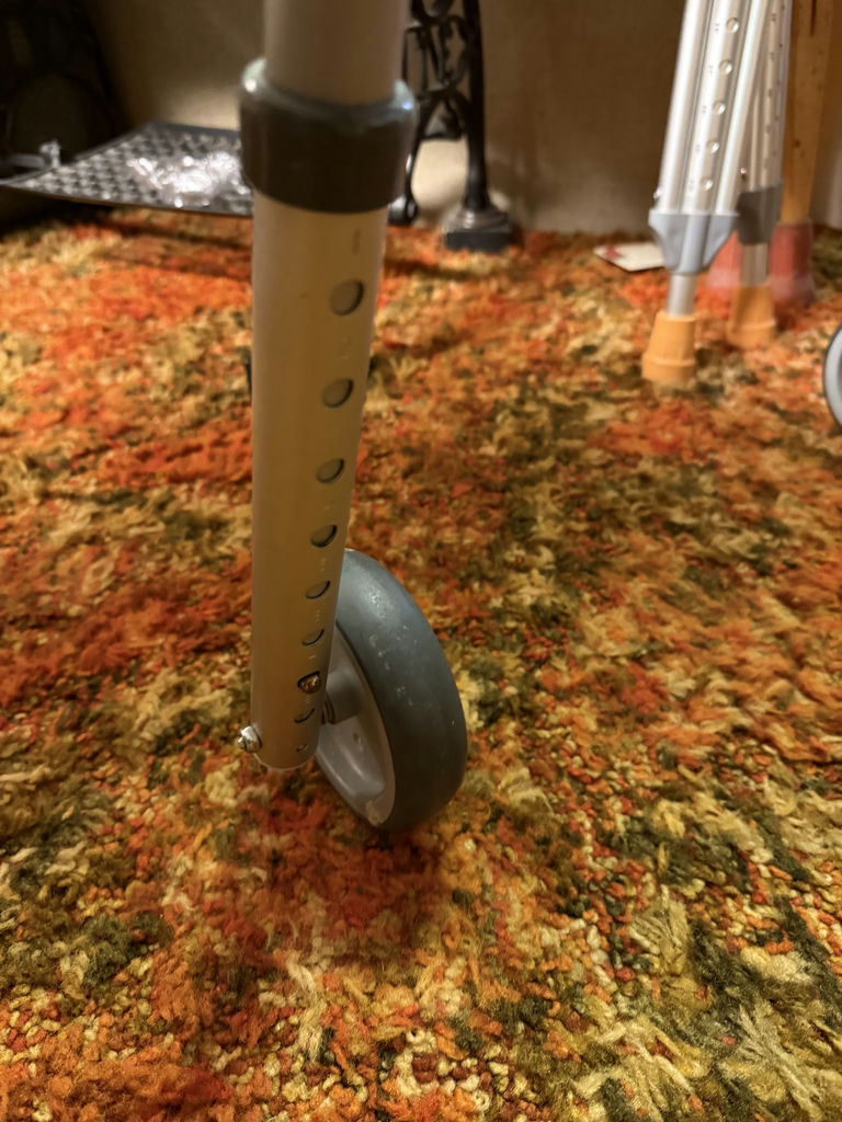 Invacare Walker, Wooden Crutches, and Medical Supplies - image 5 of 17
