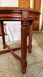 Oval Wooden Accent Side Table - thumbnail 3 of 7