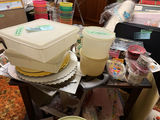 Assorted Baking and Party Picnic Supplies with Plastic Containers - thumbnail 1 of 8