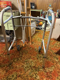 Invacare Walker, Wooden Crutches, and Medical Supplies - thumbnail 3 of 17