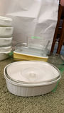 Assorted Corning Ware and Glass Casserole Dishes with Lids - thumbnail 5 of 12