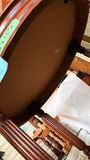 Oval Wooden Accent Side Table - thumbnail 5 of 7
