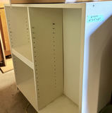 White Dresser and Storage Shelf Unit - thumbnail 4 of 7