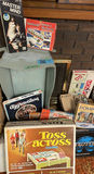 Vintage Board Games, Puzzles, and Bassinette - thumbnail 1 of 16