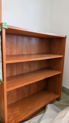 Woodgrain Bookcase - Image 1 of 3