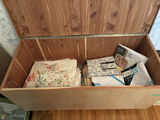 Wooden Cedar-Lined Chest With Bedding Inside - thumbnail 10 of 15