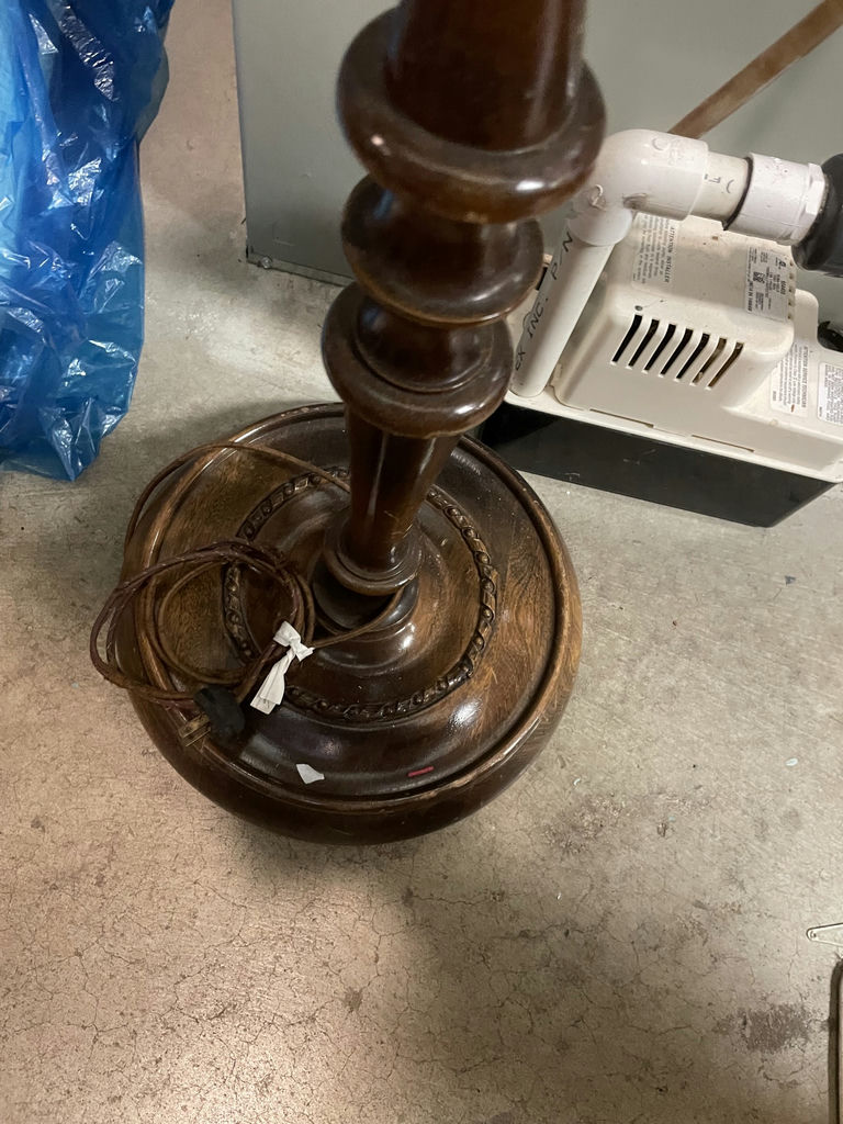 Wooden Floor Lamp Base - image 8 of 14