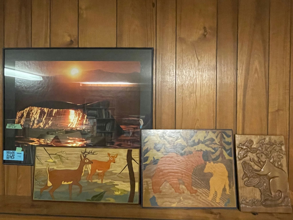 Framed Landscape Print and Wildlife Wall Art - image 1 of 9