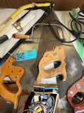 Assorted Hand Saws and Hacksaw - thumbnail 1 of 5