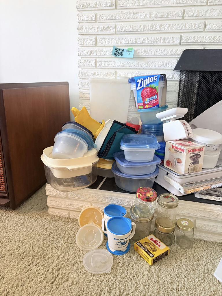 Vintage Salter Kitchen Scale and Assorted Kitchen Food Saver Containers - image 3 of 9