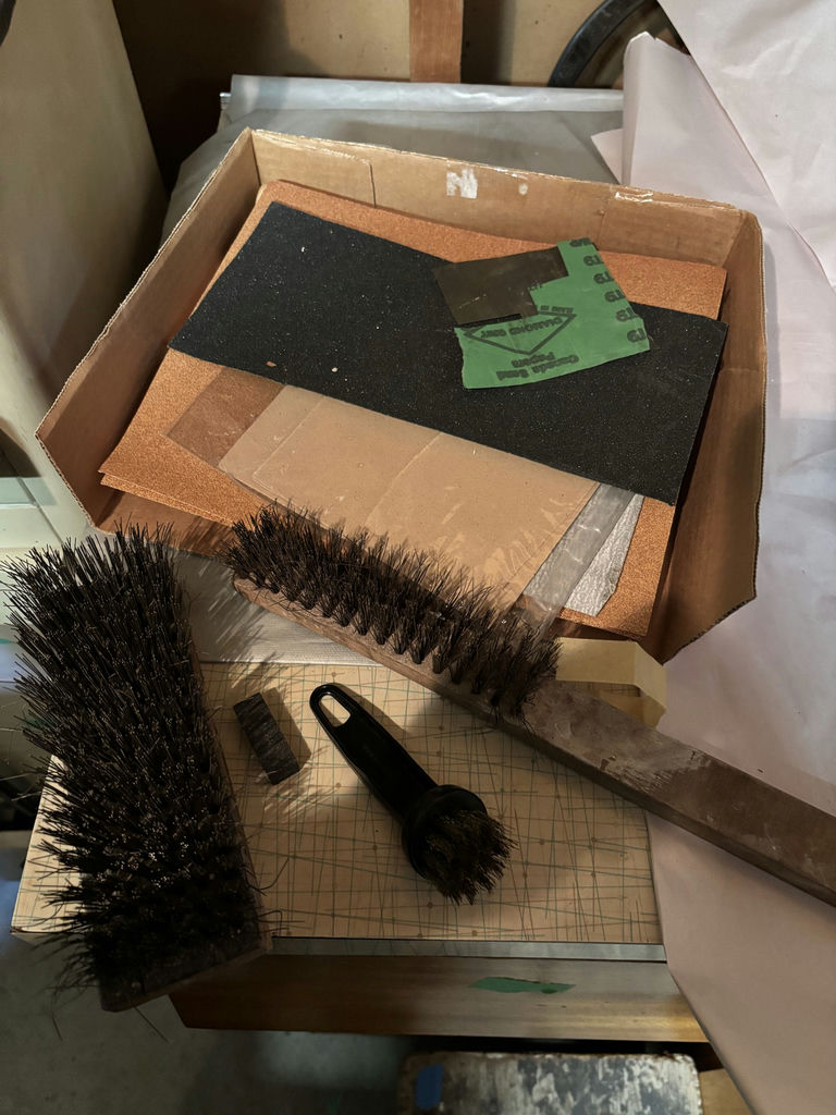 Mixed Cables, Hardware, Sandpaper, and Small Household Items - image 5 of 9