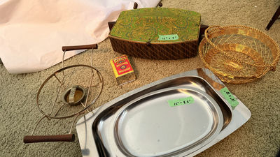 Salton Hotray Bun Warmer, MCM Stainless Serving Pieces & more - Image 1 of 11