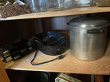 Vintage Electric Hot Plate, Glass Vases, Storage Jars, and Kitchenware Assortment - thumbnail 5 of 7