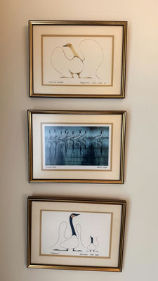 Framed Benjamin Chee Chee & Don Li-Leger Bird Art Prints - Image 1 of 10