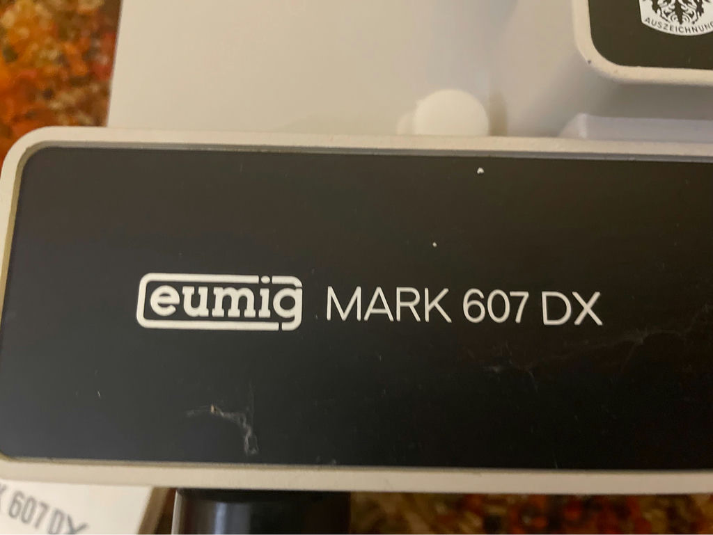 Eumig Mark 607 DX 8mm Motion Picture Projector with Reel and Manual - image 6 of 9