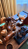 Collection of Hand-Carved Wooden Figurines and Small Objects - thumbnail 4 of 8