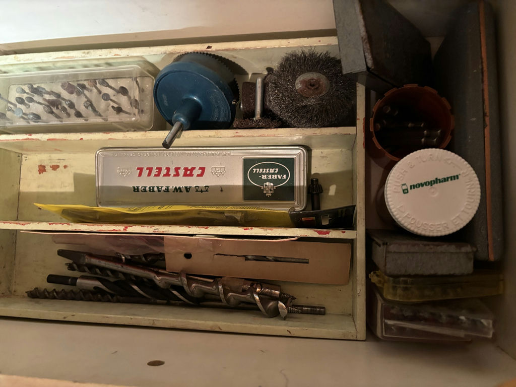 Assorted Hand Tools, Drill Bits, Clamps, and Auger Bits - image 2 of 12