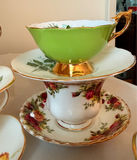 Assorted Vintage Teacups and Saucers - thumbnail 4 of 15