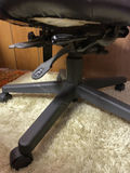 Black Rolling Office Chair - thumbnail 6 of 7
