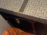 Vintage McBrine Strongbox Wooden Storage Trunk - thumbnail 10 of 16
