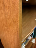 Wood Veneer Three-Shelf Bookcase - thumbnail 2 of 8