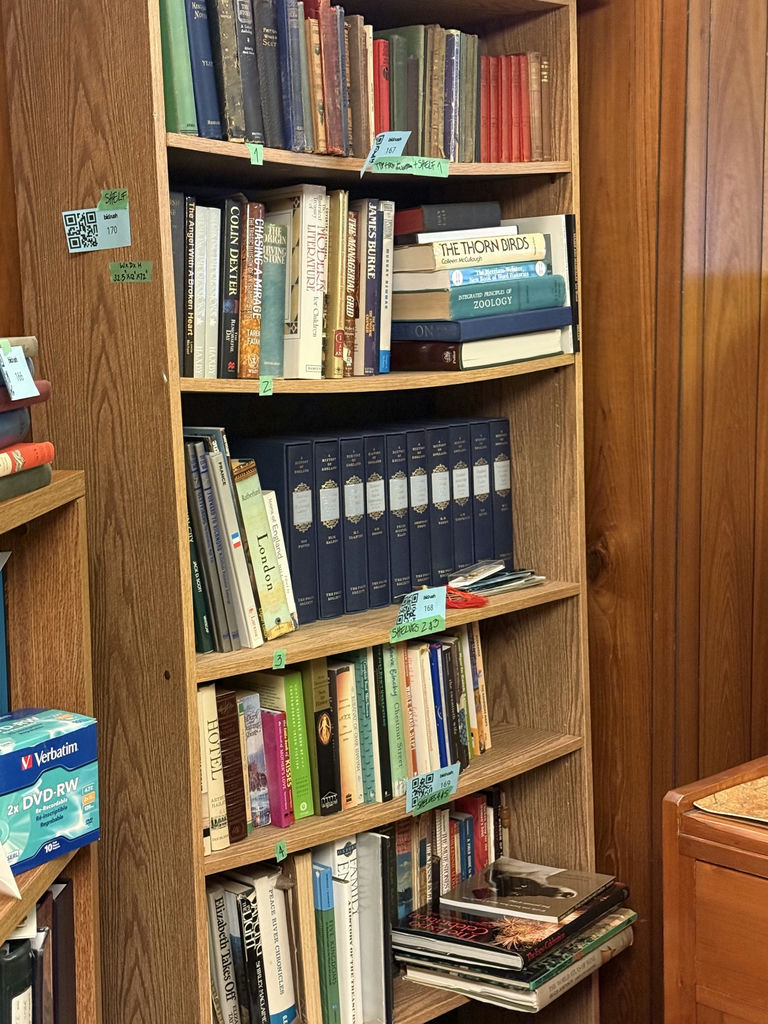 Wood Veneer Six-Shelf Bookcase ONLY - image 2 of 4