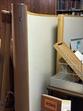 Fabric Room Divider - Curved Padded Panels - thumbnail 4 of 5
