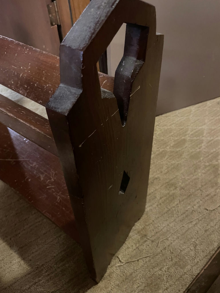 Wooden Magazine/Book Rack - image 6 of 9