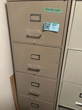 Four-Drawer Metal Filing Cabinet - thumbnail 1 of 3