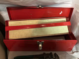 Metal Toolbox with Hand Tools - thumbnail 6 of 10