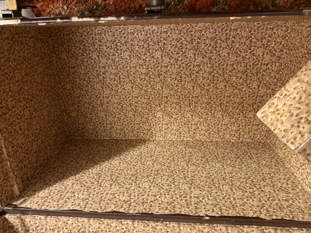 Brown Storage Trunk - image 12 of 14